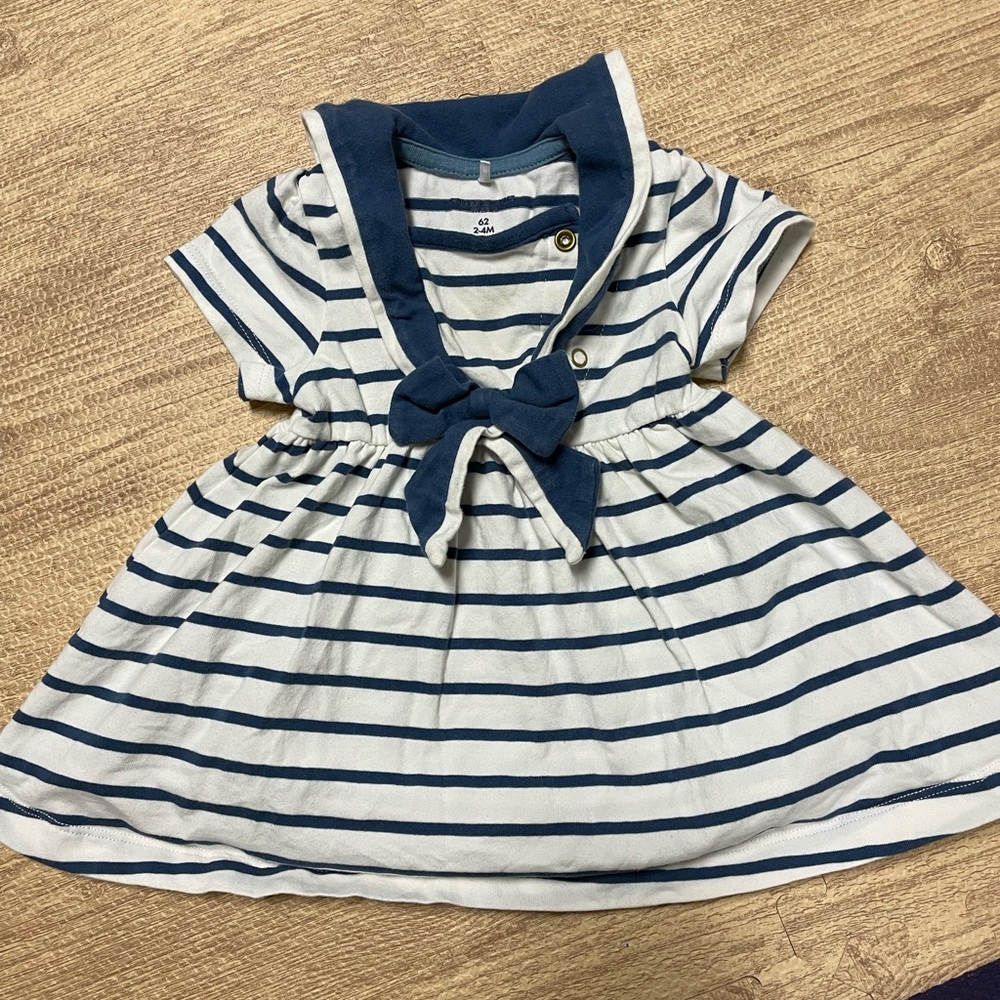 Polarn o pyret girls sailor dress!